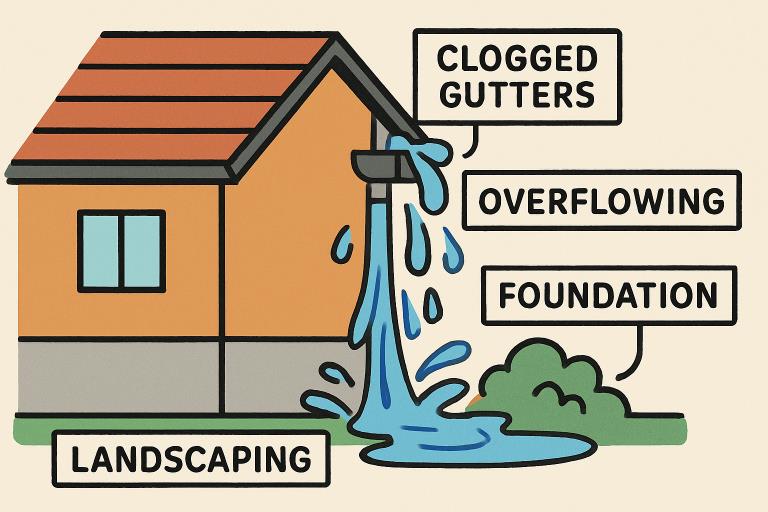 Common Problems Caused by Clogged Gutters