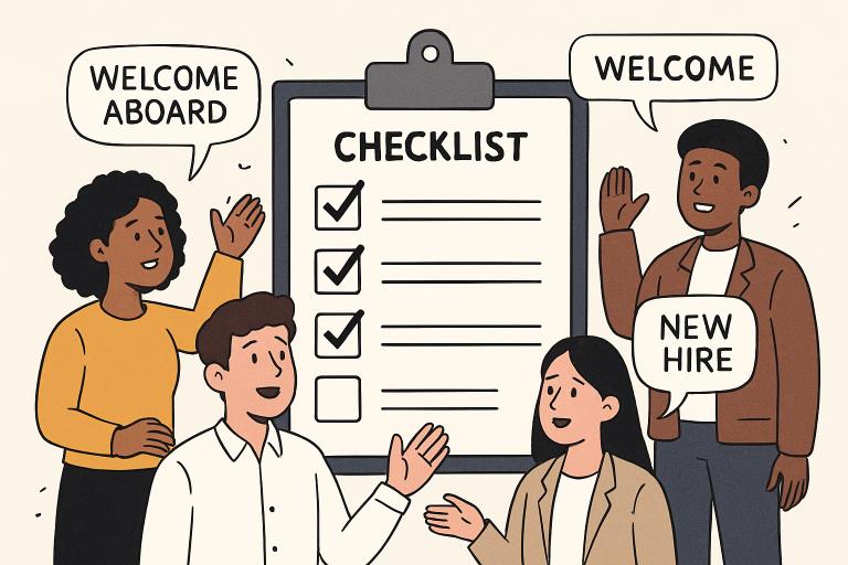 How a New Hire Checklist Sets Teams Up for Success