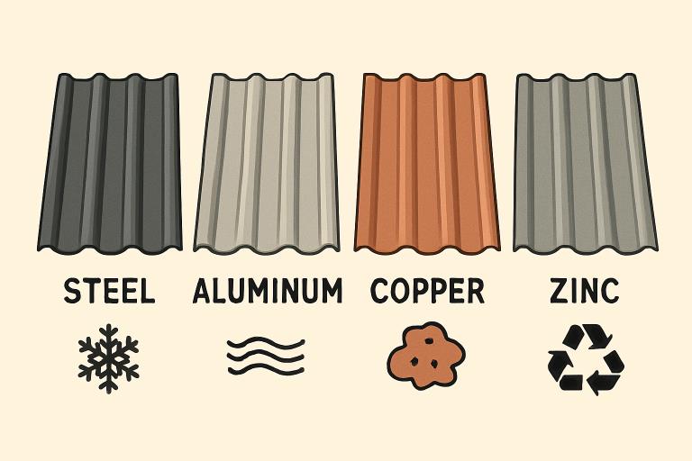 How to Choose the Right Metal Roofing for Your Structure