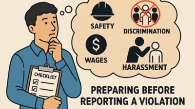 Understanding Your Rights Before Reporting Workplace Violations