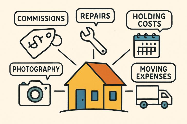 Common Hidden Costs When Selling a House the Traditional Way