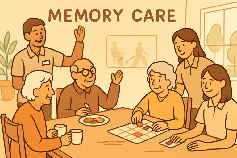 Daily Life in a Memory Care Community
