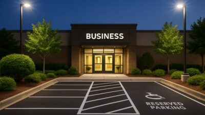 How Well Maintained Parking Lots Improve Business Safety and First Impressions