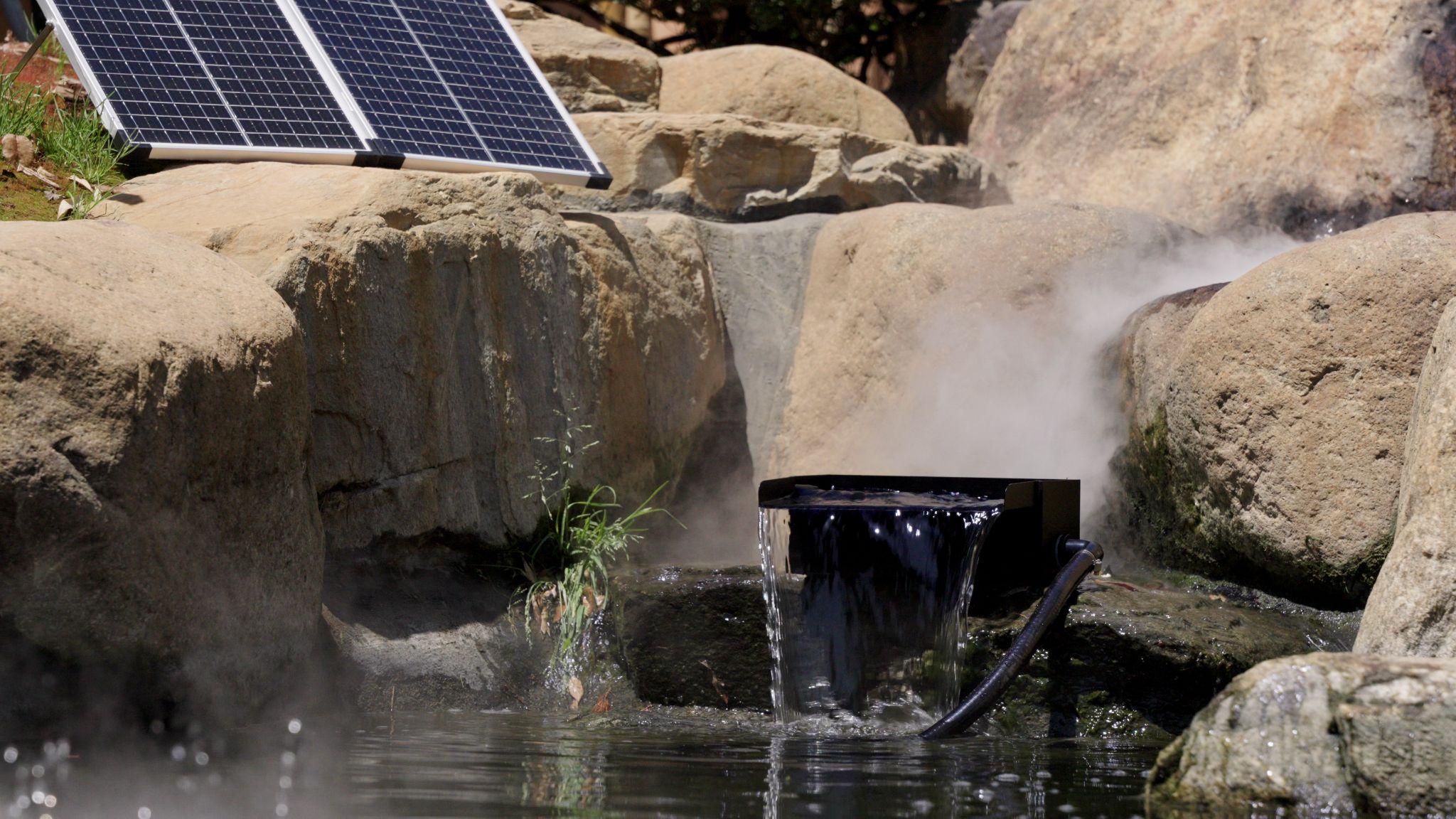 Why Solar Powered Waterfalls Are Becoming Essential in Modern Pond Design 2
