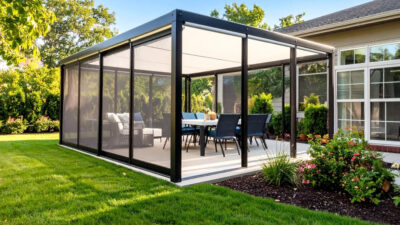 Enhancing Outdoor Living with Motorized Patio Screens