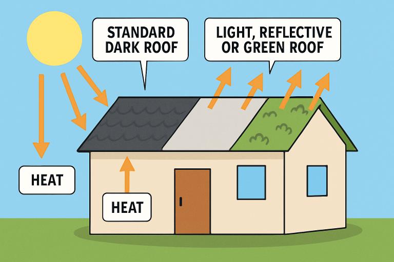 How Smart Roofing Choices Affect Energy Efficiency