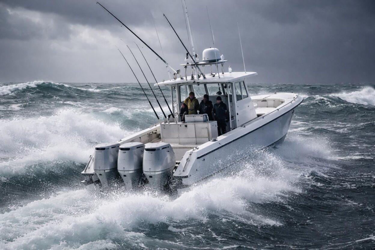 How to Choose a Fishing Boat That Handles Rough Seas