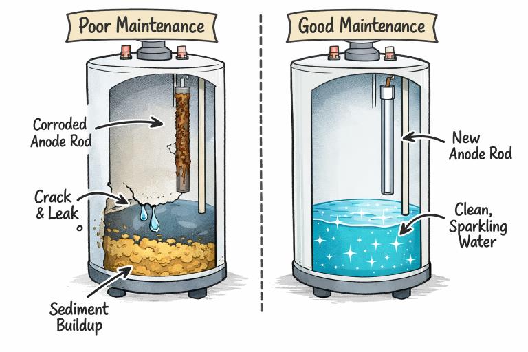 Common Causes of Water Heater Failure and How to Prevent Them