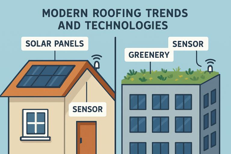 Latest Trends in Residential and Commercial Roofing