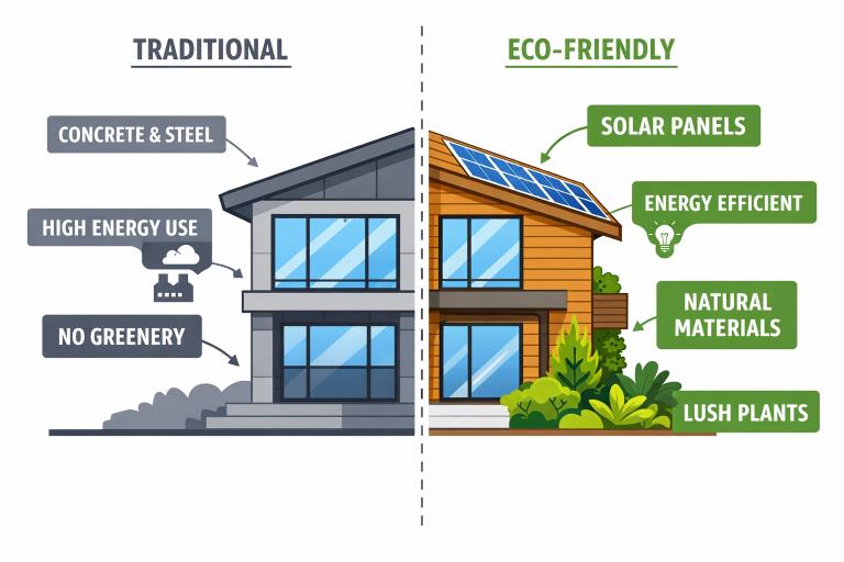 Why Modern Construction Is Shifting Towards Eco Friendly Practices