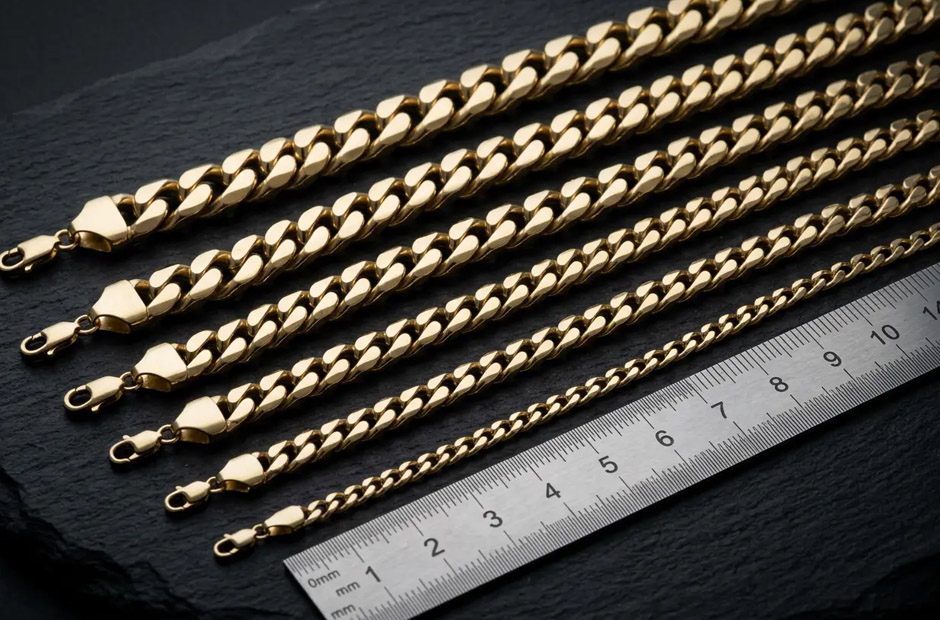 Choosing a 10mm Gold Cuban Link Chain