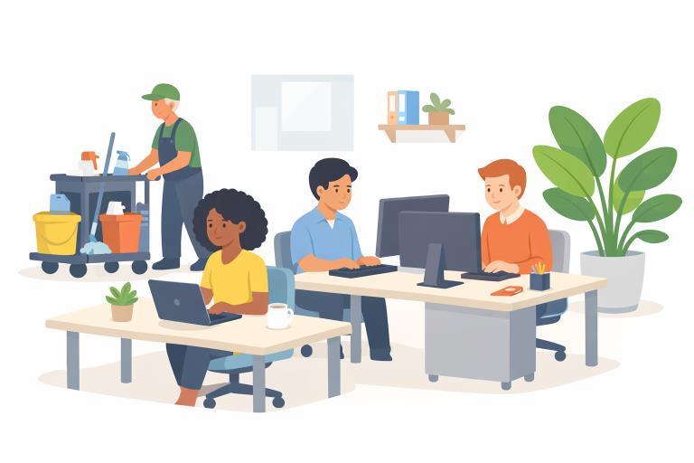 The Impact of Professional Cleaning Services on Modern Workspaces